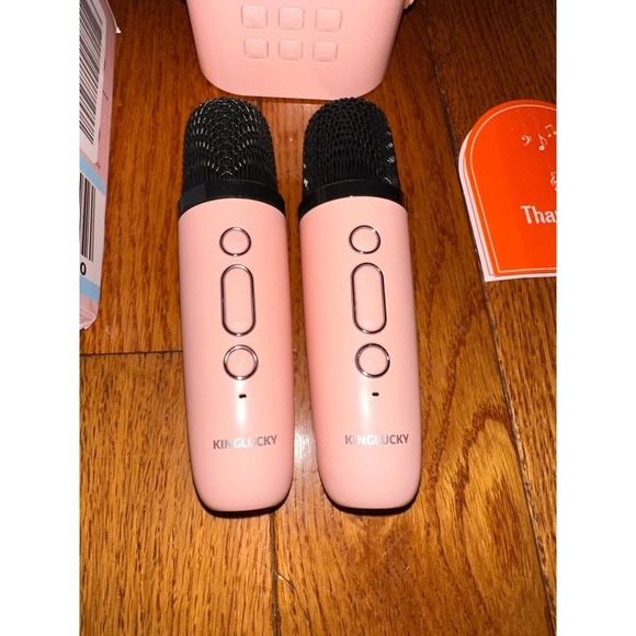 Karaoke Machine for Kids Adults, Portable Bluetooth Mini Karaoke Microphone Sing - Picture 10 of 12